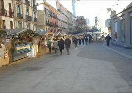 Ultimi giorni di apertura del mercatino di Natale del Corso Vittorio a Cagliari – VIDEO