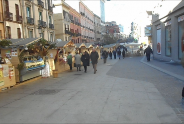 Ultimi giorni di apertura del mercatino di Natale del Corso Vittorio a Cagliari – VIDEO