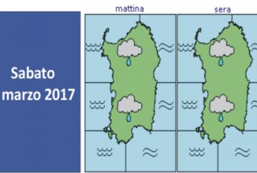 Meteo Sardegna:  vento forte e mare agitato dalla sera di oggi venerdì 3 marzo, fino  al pomeriggio di sabato 4 marzo