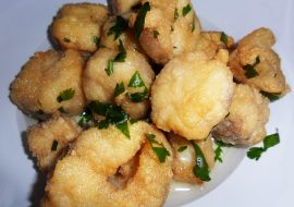 “Sardegna a Tavola”: antipasto – Anguilla fritta