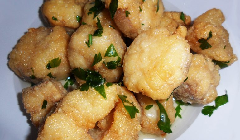 “Sardegna a Tavola”: antipasto – Anguilla fritta