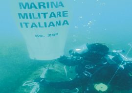 Porto  Corallo: una bomba in mare  a 15 metri di profondità