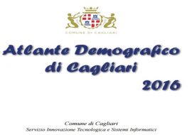 Cagliari: pubblicato “l’Atlante Demografico”  2016 della città