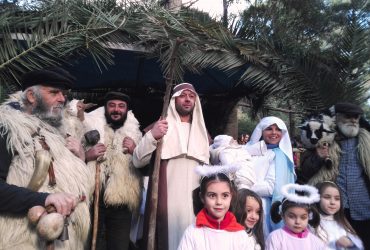 Successo ieri nella Pineta di Sinnai, nonostante il grande freddo,  per il  “Presepe Vivente”