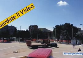 Cagliari, piazza San Michele:  Lavori infiniti – VIDEO