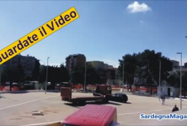 Cagliari, piazza San Michele:  Lavori infiniti – VIDEO