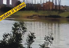 1° agosto 2016: incendio al parco di Terramaini:  distrutto il ponte di legno -VIDEO