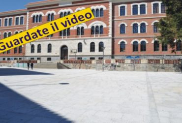 Riaperta  al pubblico  una parte  di piazza Garibaldi – VIDEO