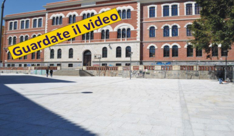 Riaperta  al pubblico  una parte  di piazza Garibaldi – VIDEO