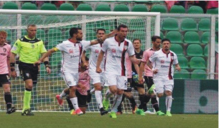 Calcio Serie A: Un Cagliari ordinato è spietato  batte il Palermo 3 a 1.