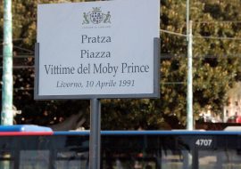 Cagliari: inaugurata una piazza dedicata alle vittime del Moby Prince