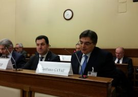 Ganau alla  Commissione parlamentare per le questioni regionali