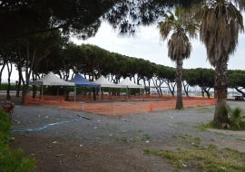 Cagliari, Su Siccu: chiusi i gazebo dei  ricciai, pineta desolata