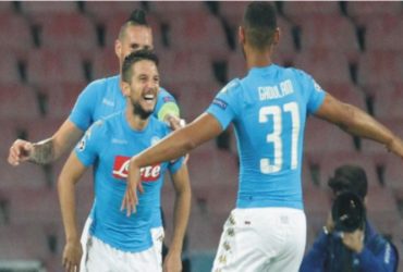 Calcio, Serie A: un Cagliari mortificante e  schiacciato in difesa perde  nettamente a Napoli 1 a 3  