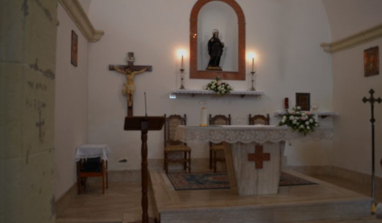 La chiesa di Santa Rosalia,  il piccolo tesoro di Pirri