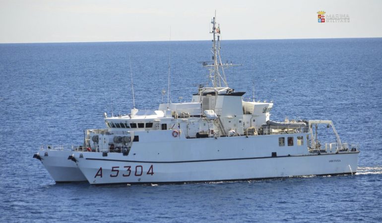 Cagliari: le navi militari Alghero, Numana, Aretusa e Palmira in porto dal 5 all’8 ottobre