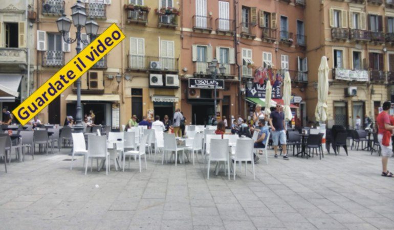Cagliari: partono i  lavori di riqualificazione in Piazza Yenne – VIDEO