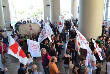 Cagliari: sit-in contro l’occupazione militare della Sardegna e il silenzio della  politica – VIDEO