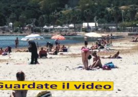 Cagliari: al Poetto prove generali per l’estate -VIDEO