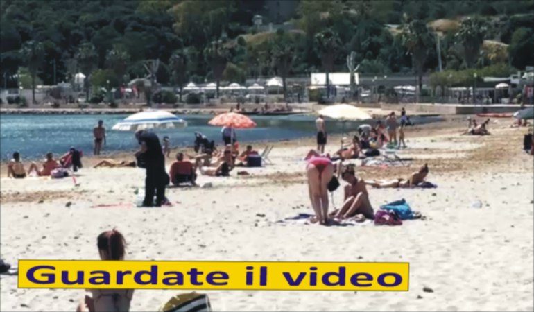 Cagliari: al Poetto prove generali per l’estate -VIDEO