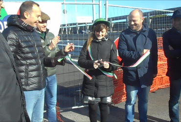 Finta inaugurazione dei Riformatori della rampa sull’Asse Mediano per via dei Valenzani –  VIDEO