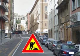 Lavori in  via Alghero a partire da lunedì 16 gennaio