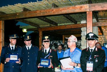 Auto d’epoca di polizia e carabinieri   all’XI edizione della “Coppa Gentlemen Sardi”