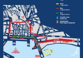 Cagliari: variazioni nel traffico  per la tre  giornate de “La festa del Gusto” e i mondiali di Triathlon