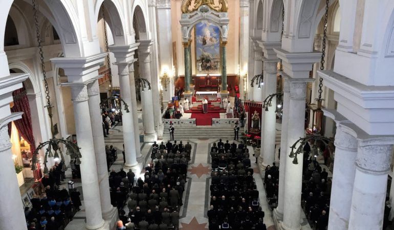 Cagliari, celebrato il precetto pasquale interforze