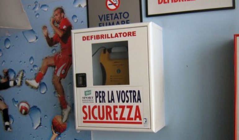 Defibrillatori alle società sportive: dalla Giunta Regionale finanziamenti per formare gli operatori