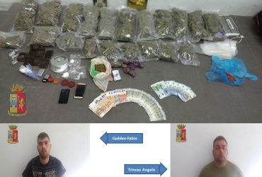 Arrestati due cugini per detenzione e spaccio di droga