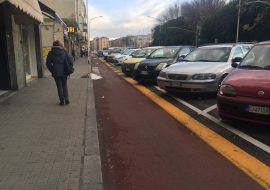 Piste ciclabili cagliaritane senza bici e ciclisti