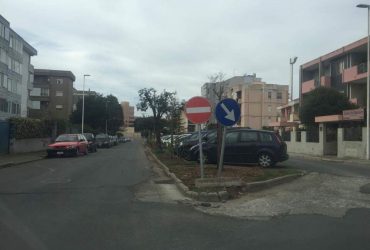 Nuovi alberi in via Machiavelli a Su Planu