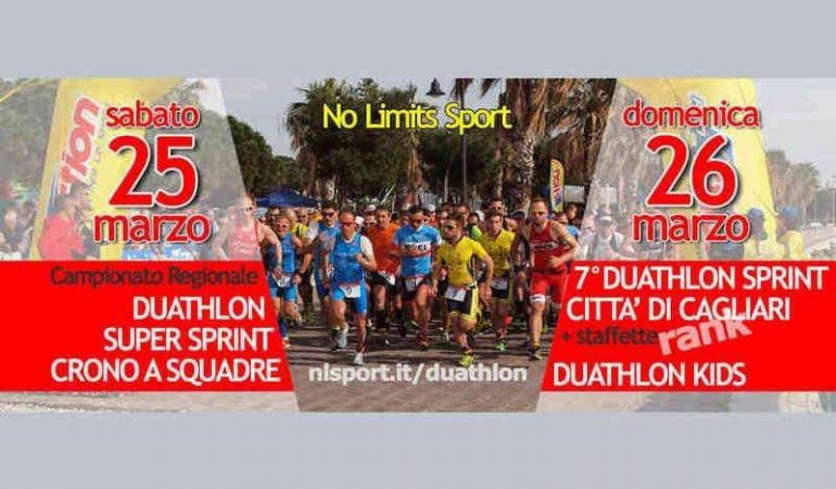 Cagliari: è record di iscritti per la 7a Edizione del Duathlon Città di Cagliari