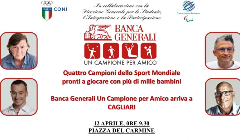 Cagliari: Mercoledì 12 aprile piazza del Carmine sarà una palestra all’aperto