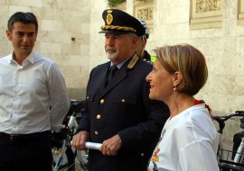 Cagliari: la Polizia urbana va con le bici elettroniche – video