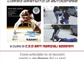 Corso di difesa personale per le donne ad Assemini