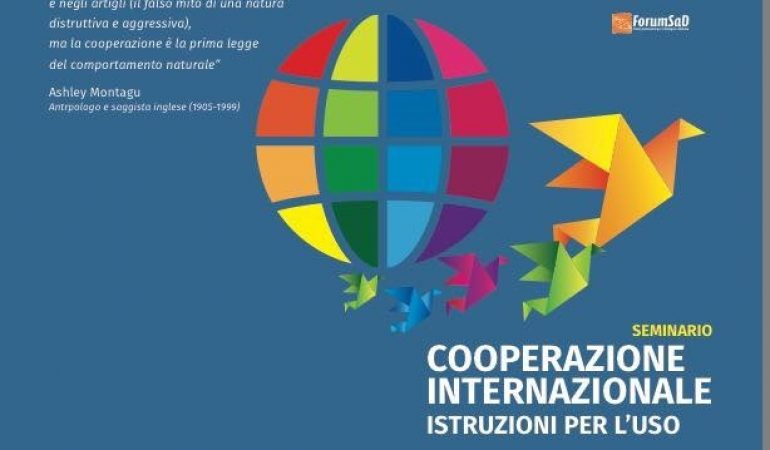 Parliamo di Cooperazione internazionale