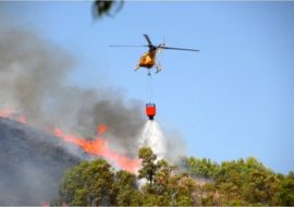 Incendio a Maracalagonis domato in un’ora