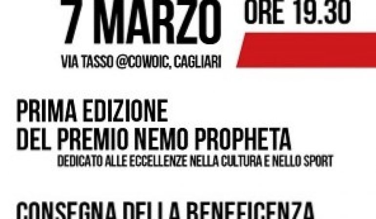 Cagliari, l’Associazione ICS assegna il premio “Nemo Propheta”