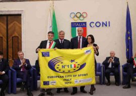 Cagliari: Miglior Città europea dello sport e Benemerenza dello Sport 2017