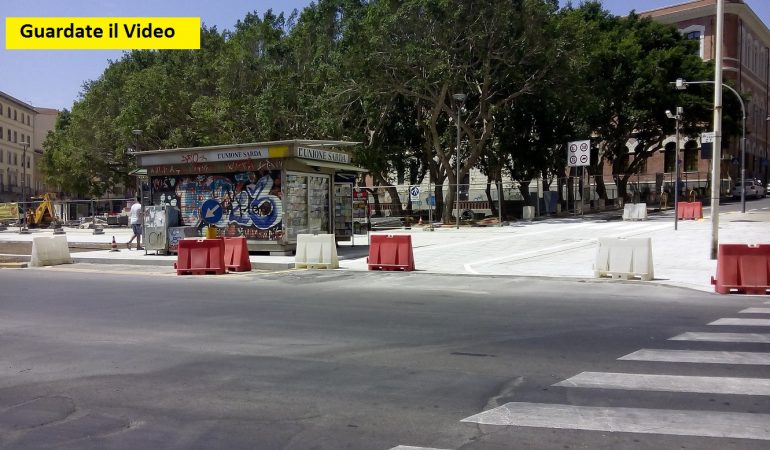 Cagliari: pronta la seconda parte di piazza Garibaldi