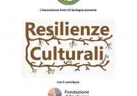 Una bella proposta: Resilienze culturali