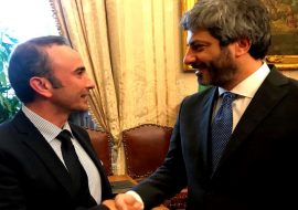 Incontro tra il Presidente Guido Portoghese e il Presidente Fico