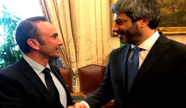 Incontro tra il Presidente Guido Portoghese e il Presidente Fico