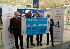 L’Aeroporto di Cagliari festeggia il traguardo dei 4 milioni di passeggeri transitati