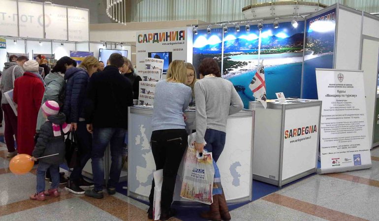 Grande successo della cultura e tradizioni della Sardegna alla Fiera internazionale del turismo di Minsk «Leisure 2017»