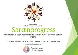 Sardinprogress: a Oristano si presenta la Nigeria