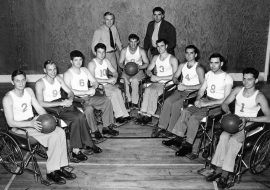 I veterani della II guerra mondiale e la nascita del basket su sedia a rotelle.