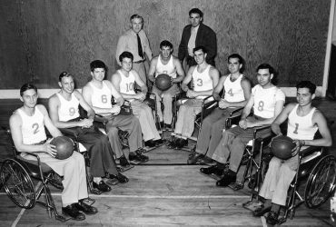 I veterani della II guerra mondiale e la nascita del basket su sedia a rotelle.